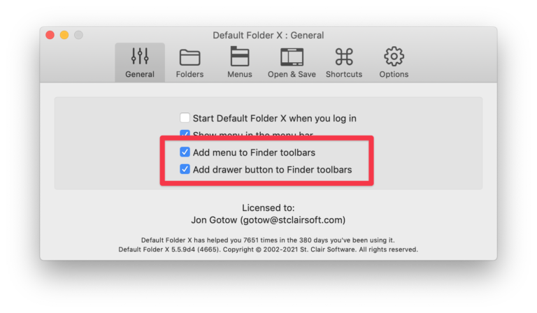 default folder x mojave